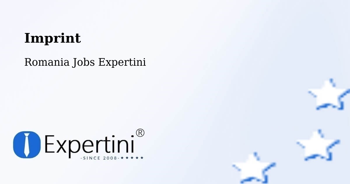 Imprint – Nima Milășelului - Romania Jobs Expertini